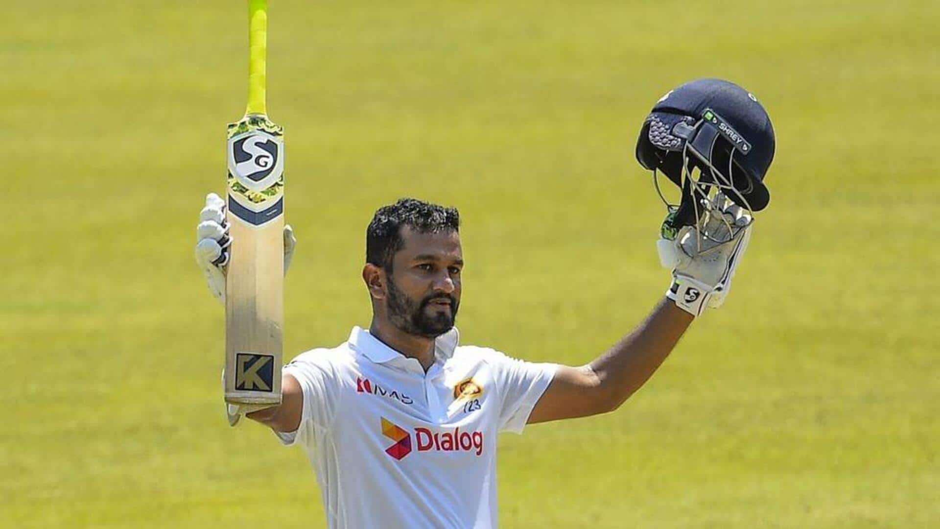 Dimuth Karunaratne hammers 16th Test fifty at home: Key stats