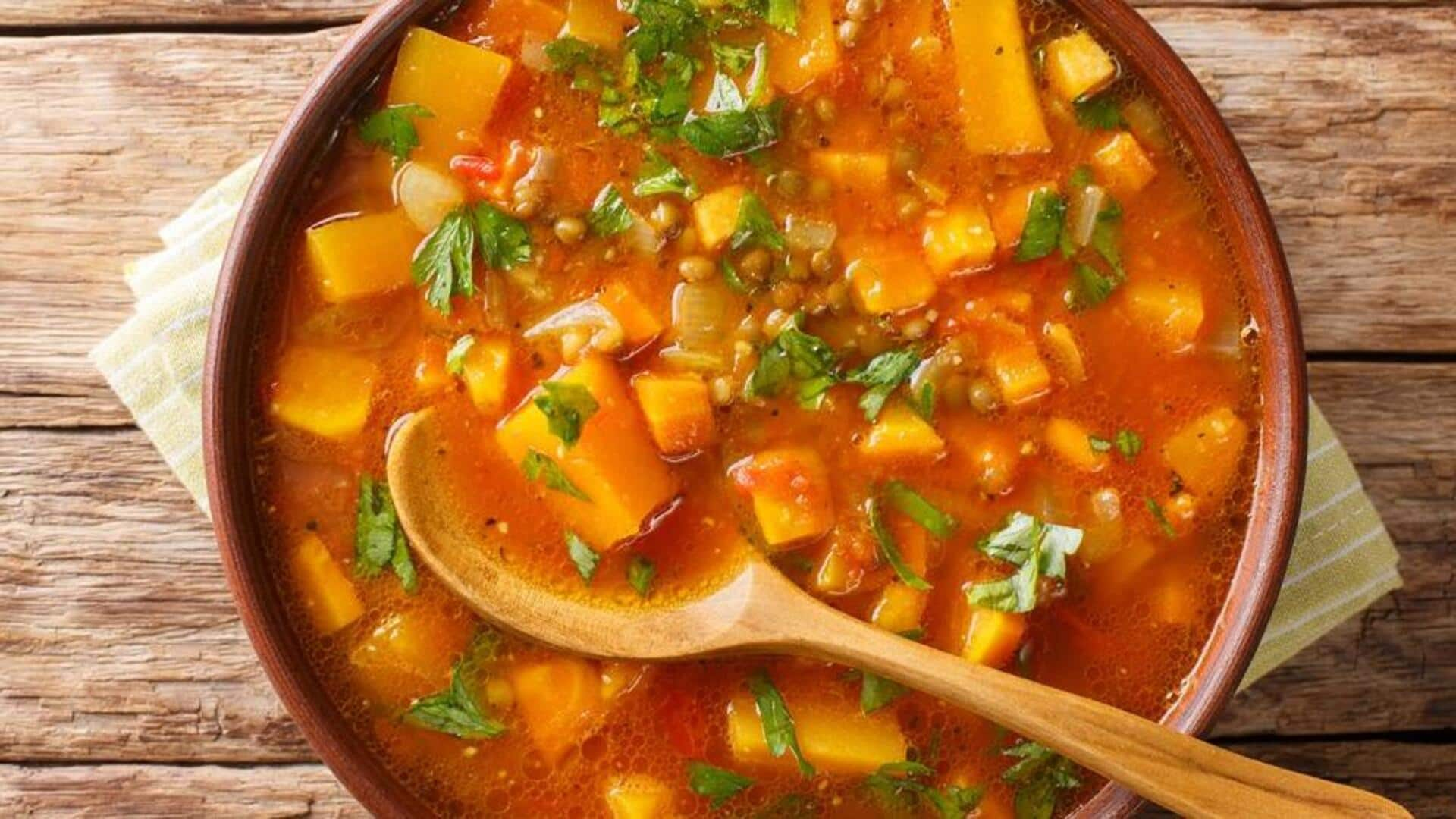 Have you tried this Moroccan sweet potato lentil stew recipe