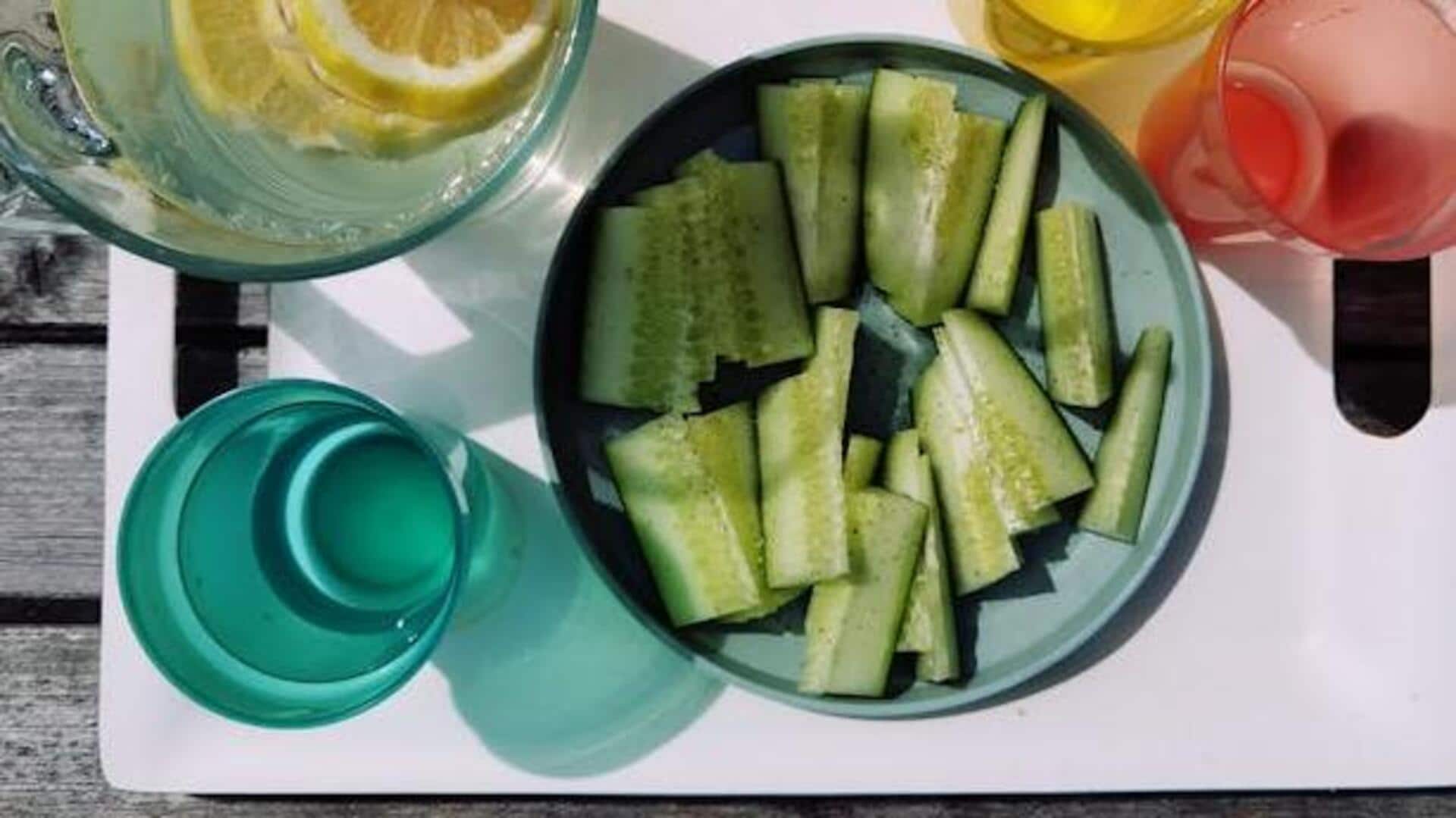 Swapping fries for cucumber sticks: Best thing you will do! Swapping fries for cucumber sticks: Best thing you will do!