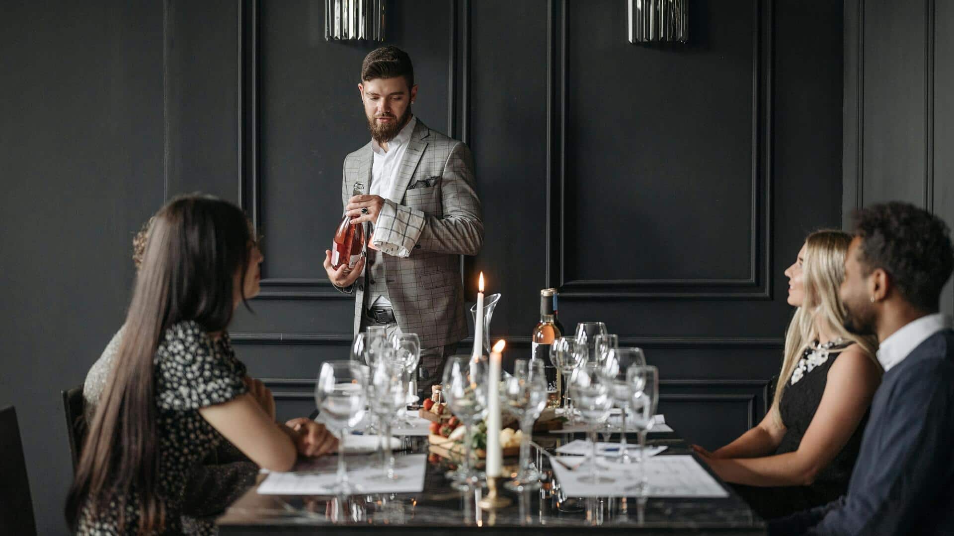 Attending a formal dinner? Here's how to leave an impression