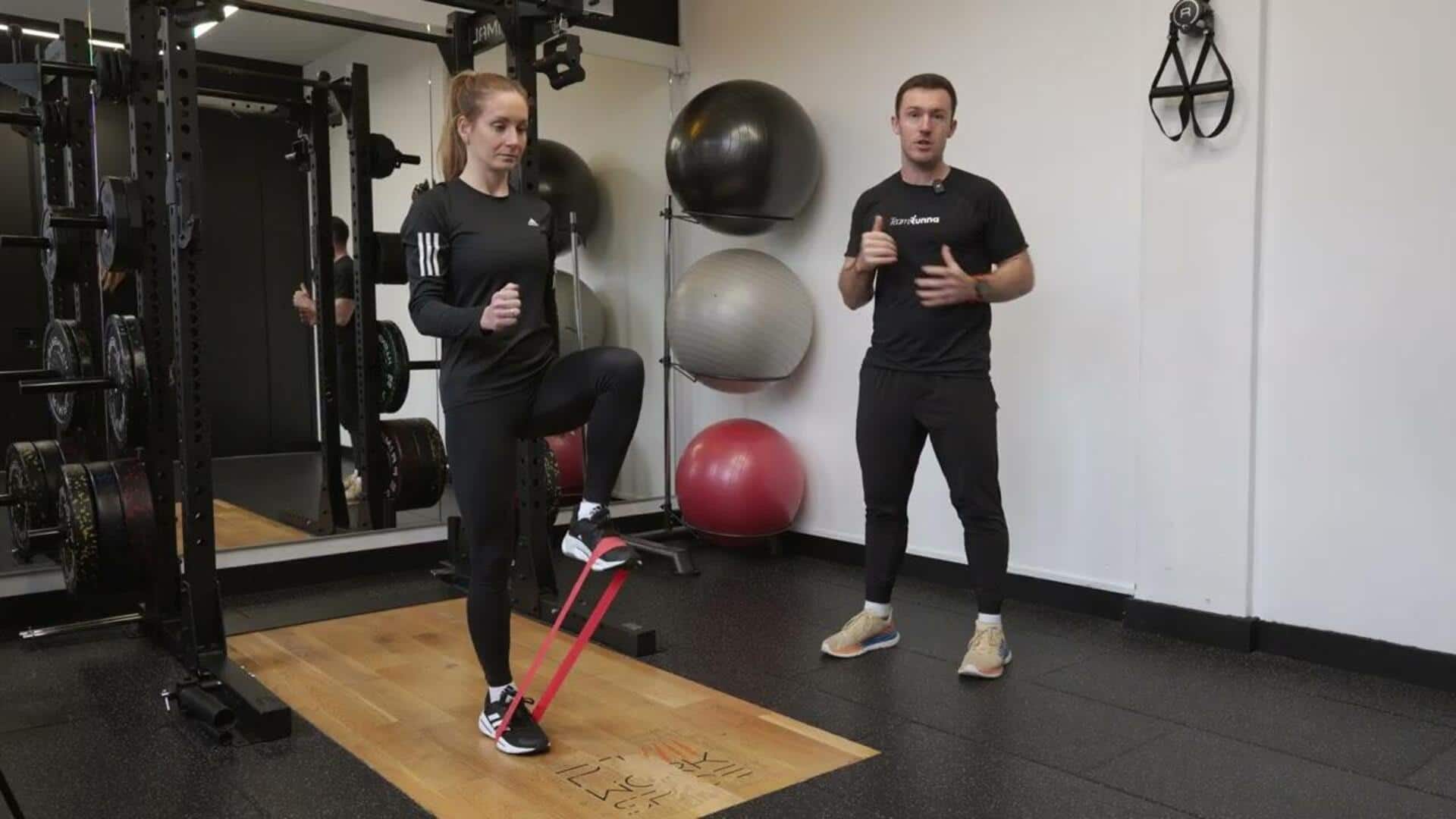 Want better balance? Standing march is the answer