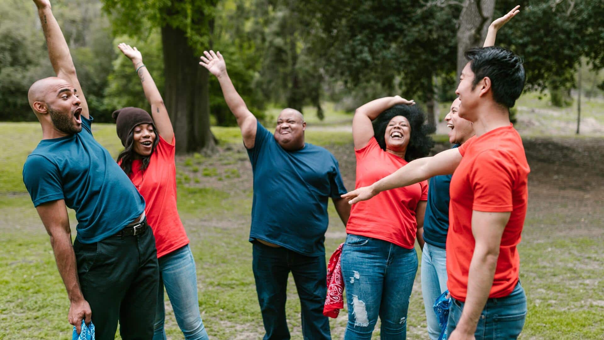 Laughter yoga: The fun workout with big benefits