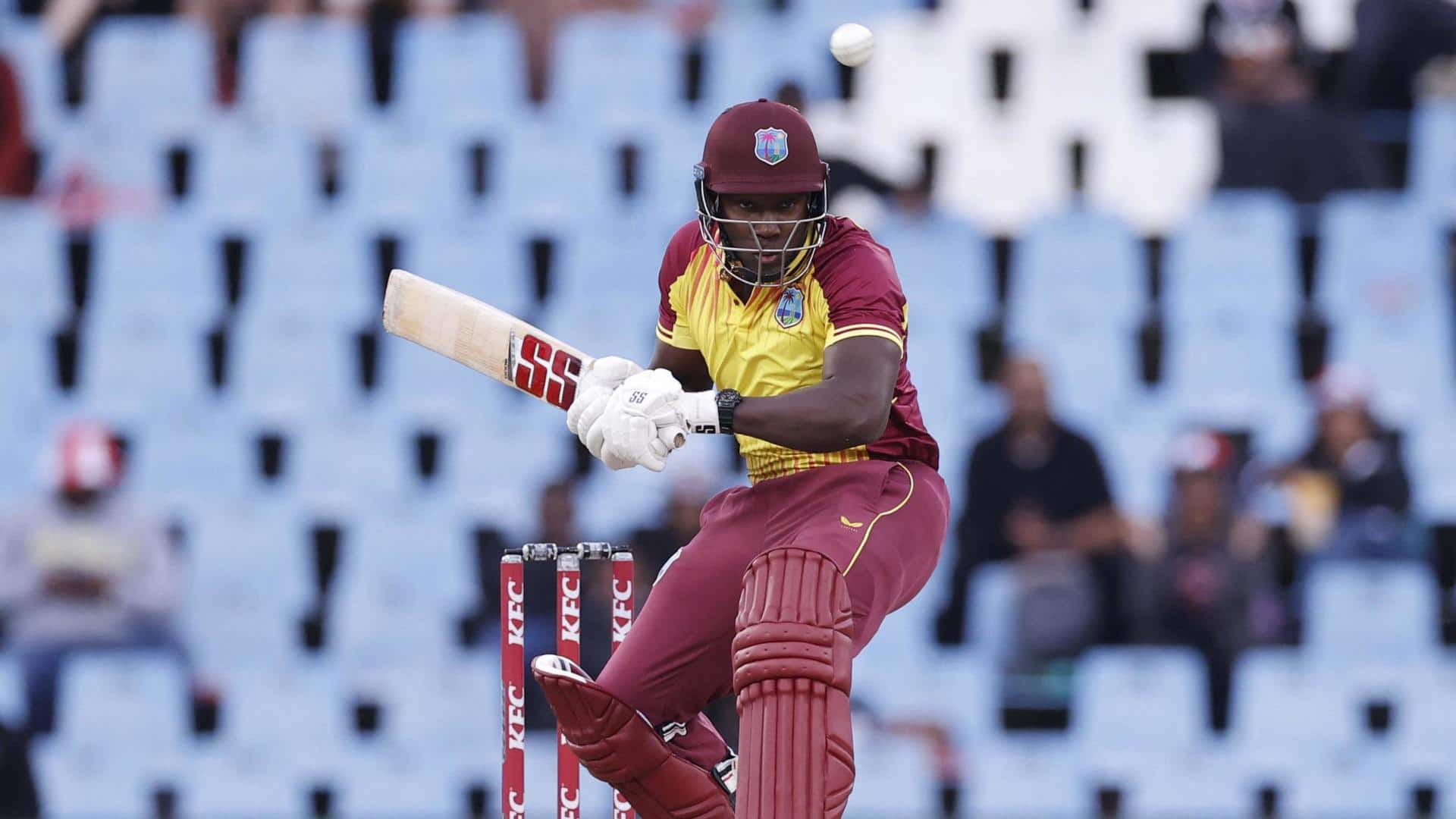 SA vs WI, Rovman Powell slams match-winning 18-ball 43*: Stats