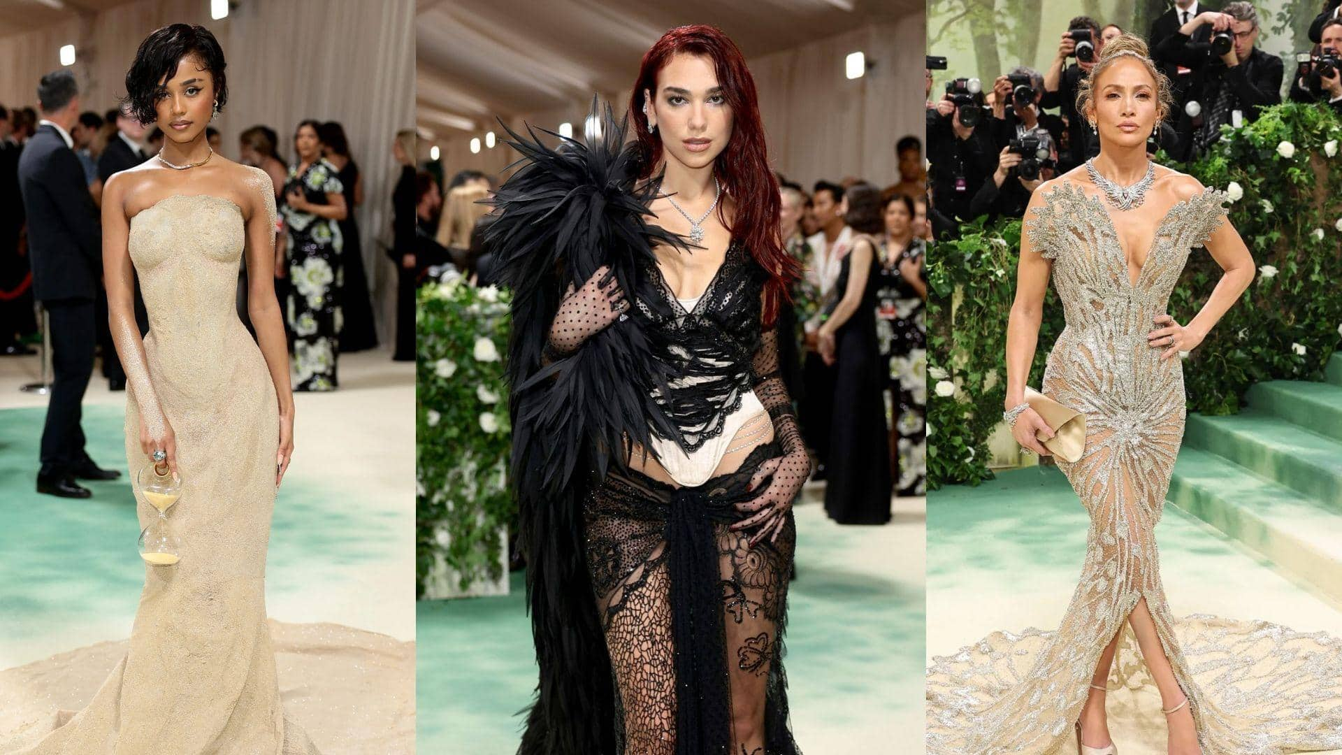 Bold interpretations of nature at 2024 Met Gala: A compilation