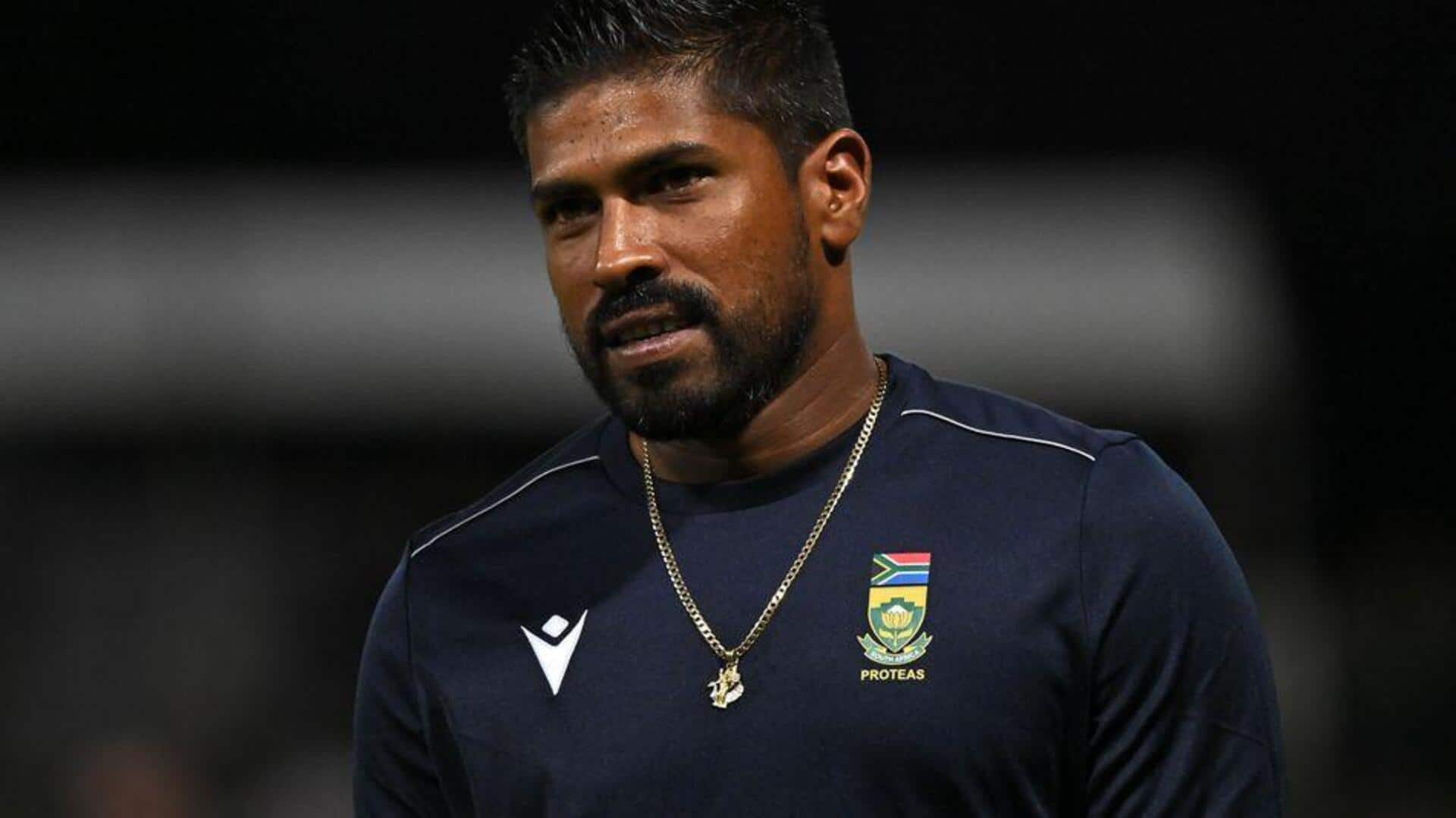 SA spinner Prenelan Subrayen to miss 2nd Australia ODI: Details SA spinner Prenelan Subrayen to miss 2nd Australia ODI: Details