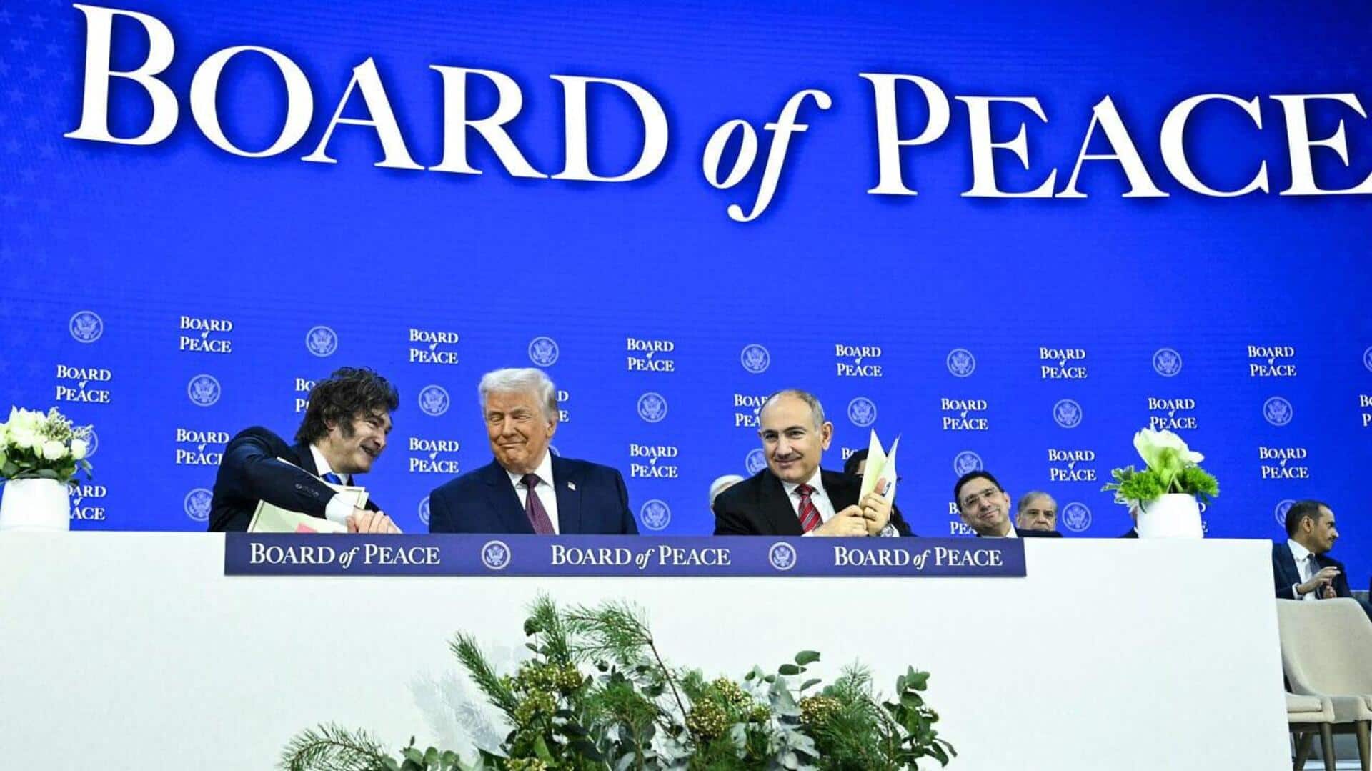 India absent from Trump's 'Board of Peace' launch at Davos
