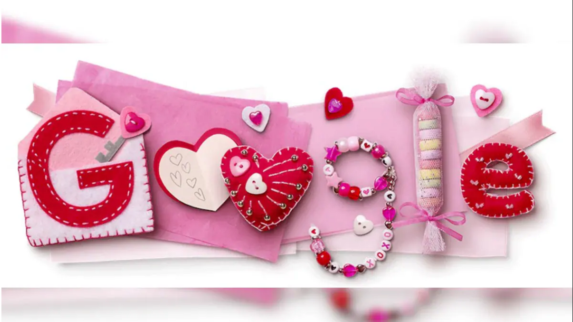Google celebrates Valentine's Day with DIY-themed Doodle