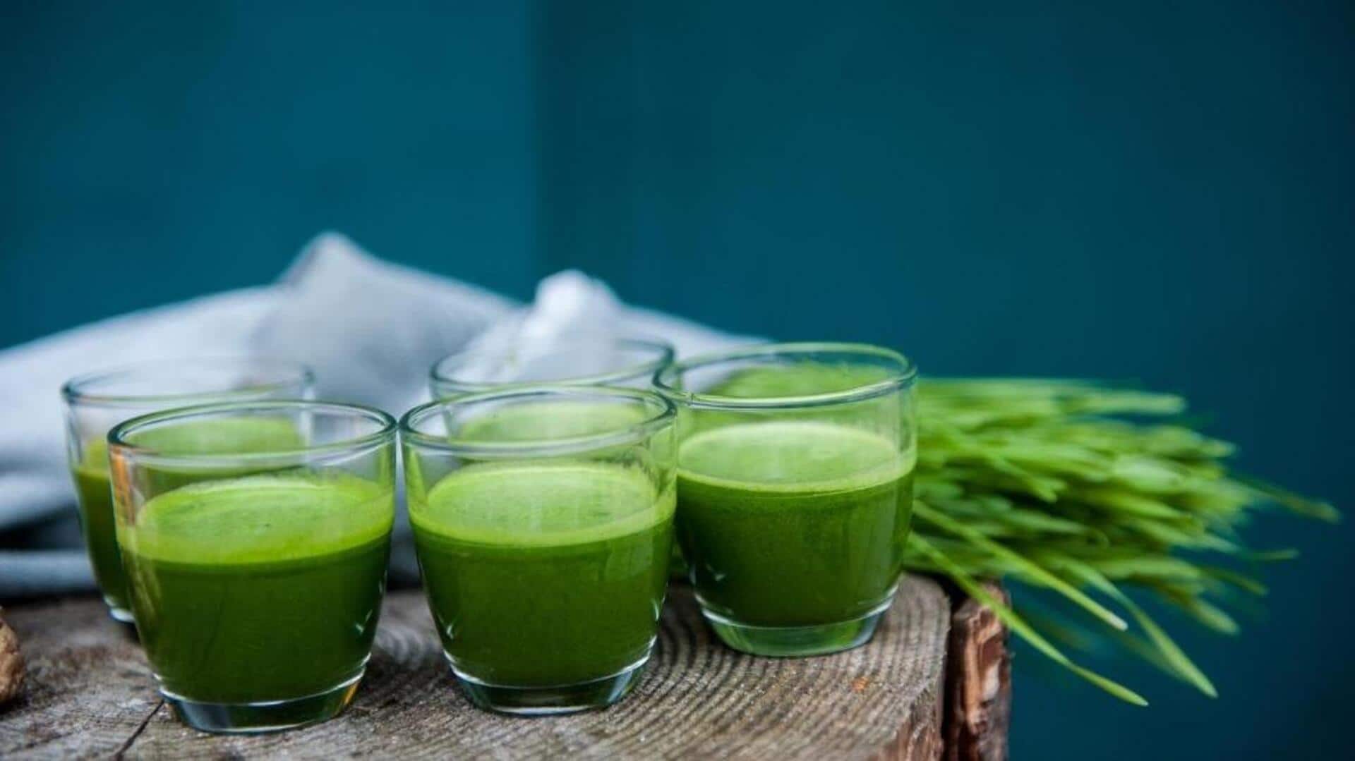 Why you must add wheatgrass shots to your morning routine