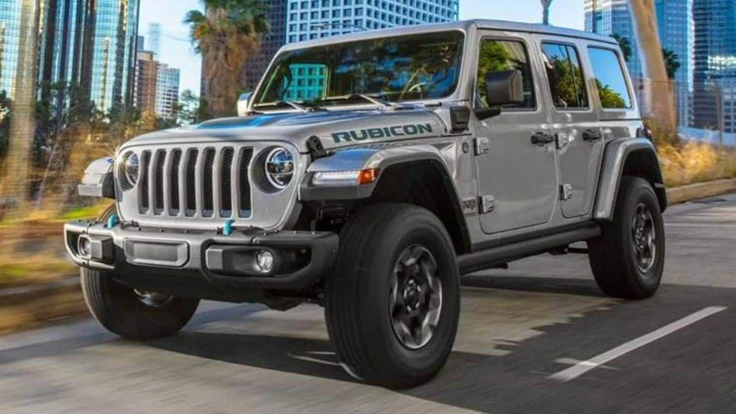 2021 Jeep Wrangler 4xe SUV with plug-in hybrid powertrain unveiled