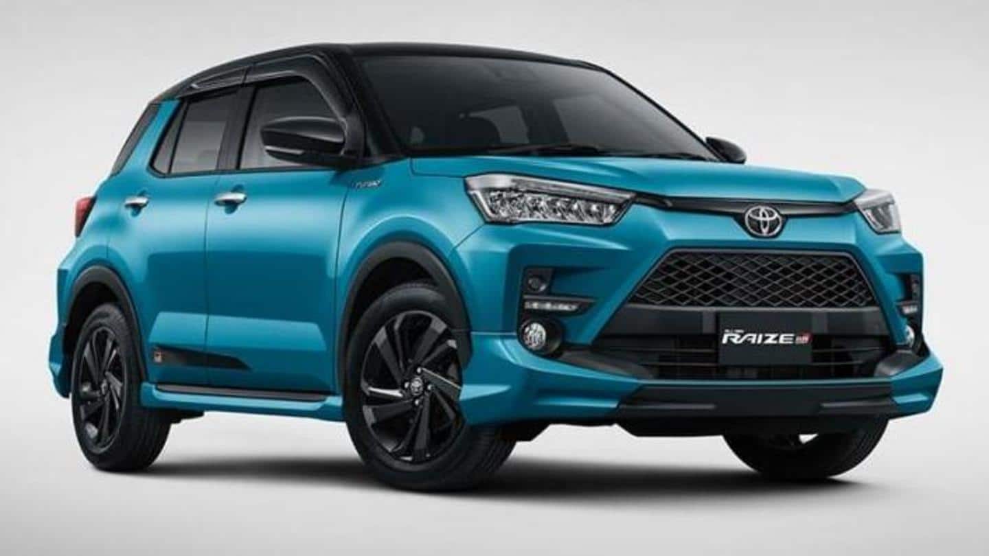 Toyota Raize crossover gets a GR Sport variant in Indonesia