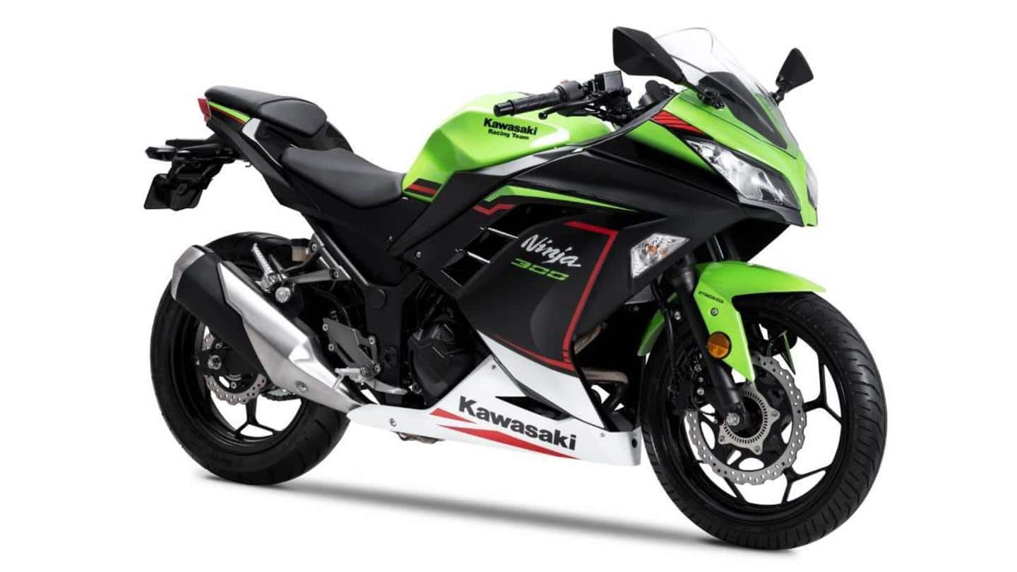 2021 Kawasaki Ninja 300 motorcycle launched at Rs. 3.18 lakh
