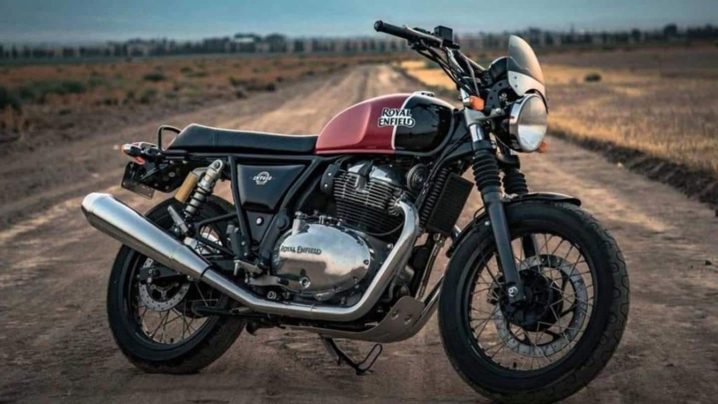 Bookings of 2021 Royal Enfield 650 twins open in India