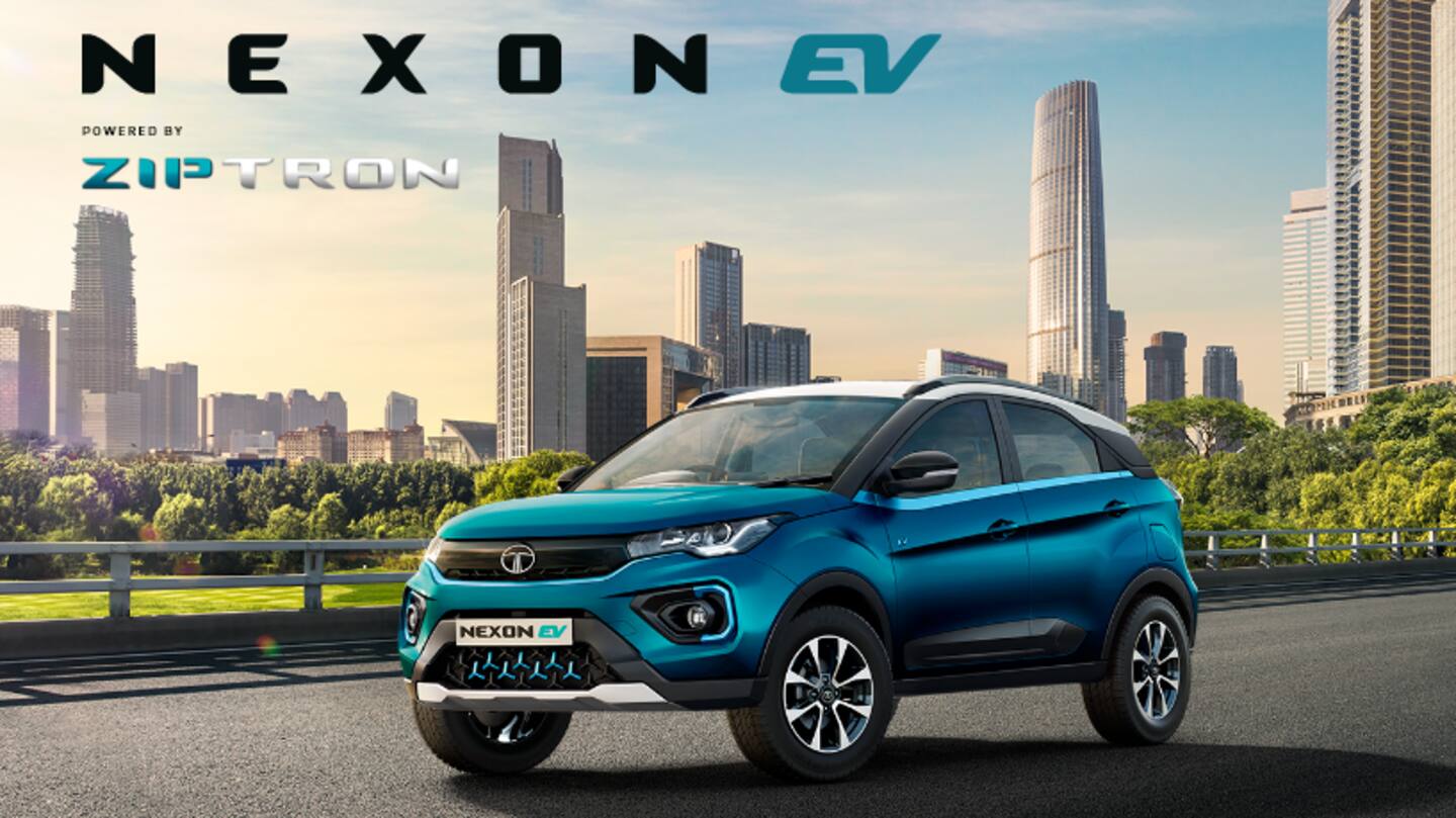 Tata Motors sells over 13,500 units of the Nexon EV