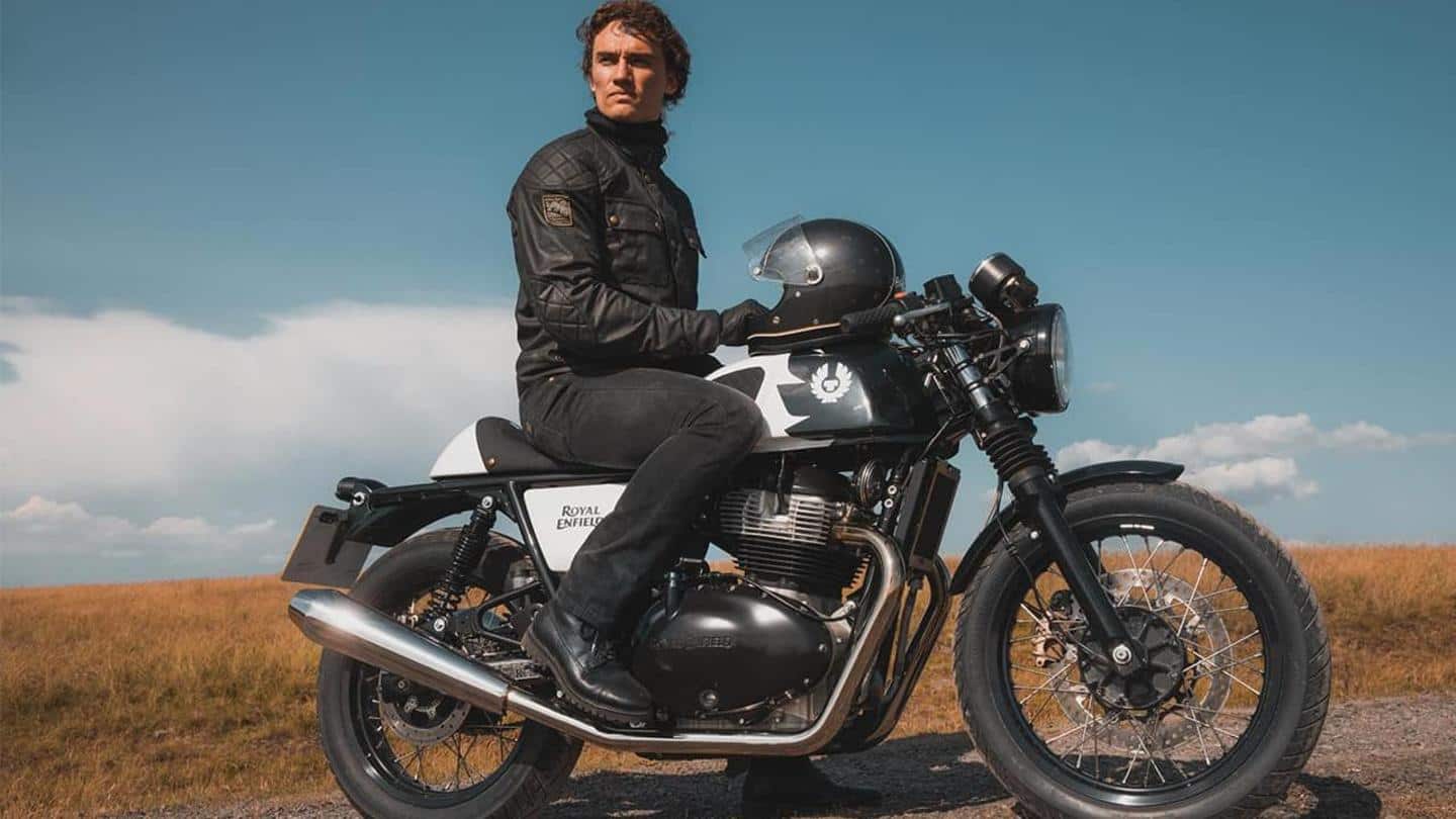 Royal Enfield Continental GT 650 Belstaff edition debuts in UK