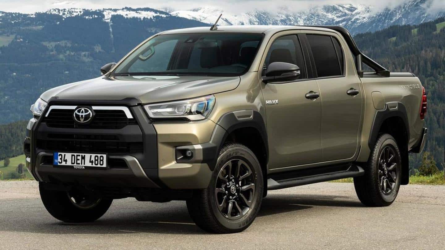 Prior to launch in India, Toyota Hilux spotted at dealerships