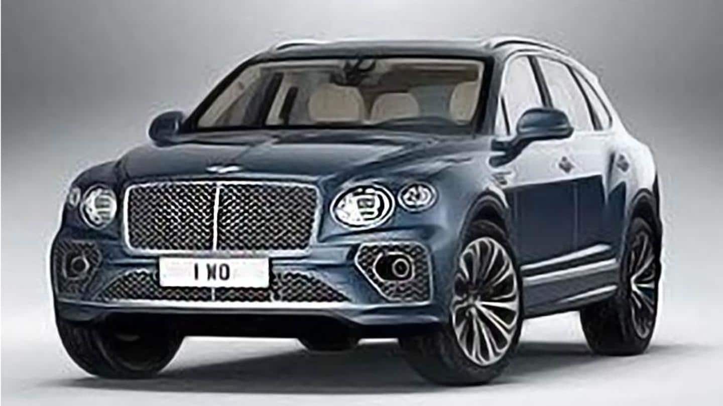 Bentley Bentayga's (facelift) images leaked: New design and updated cabin