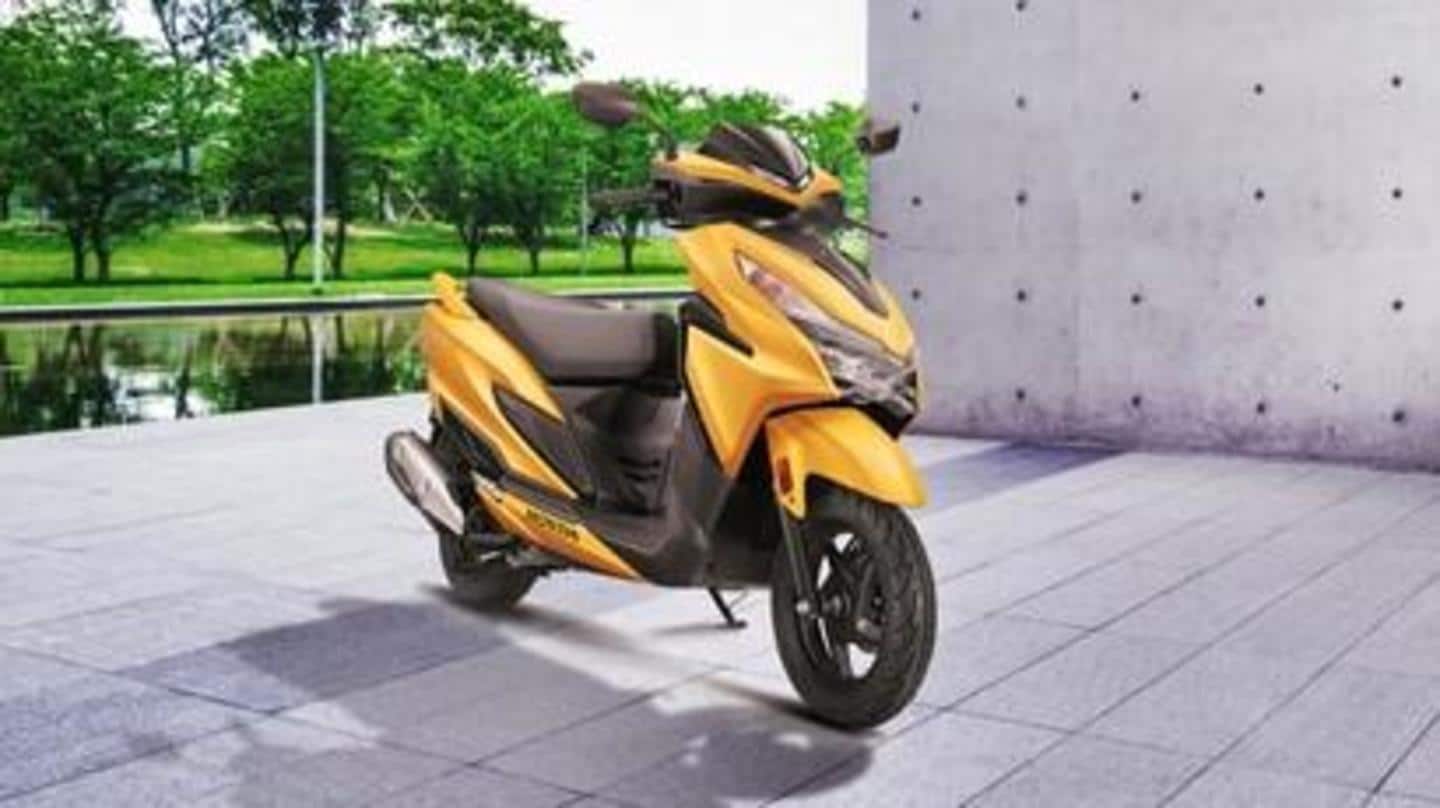 Honda Grazia 125 scooter available with cashback worth Rs. 3,500