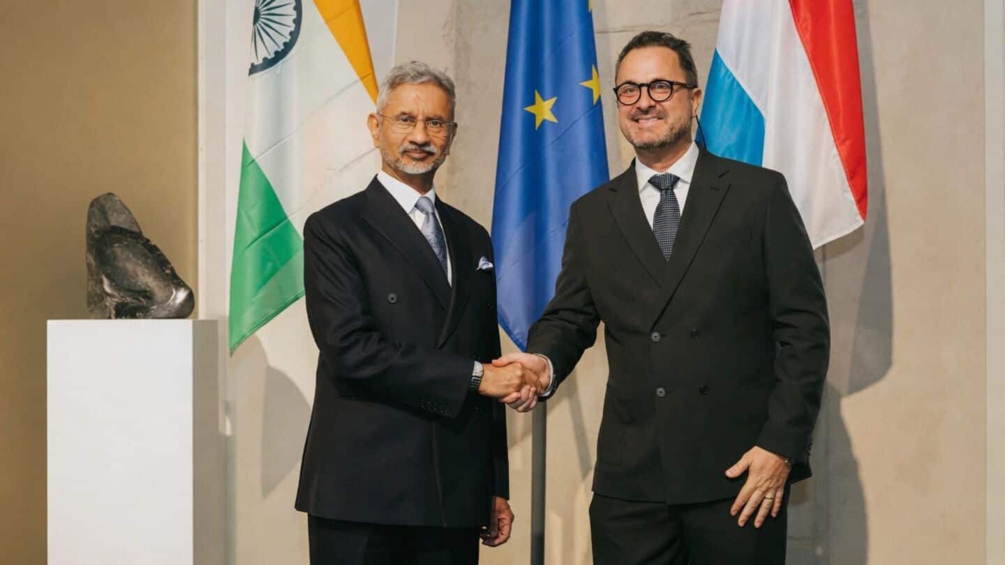 Luxembourg's deputy PM Xavier Bettel to visit India tomorrow