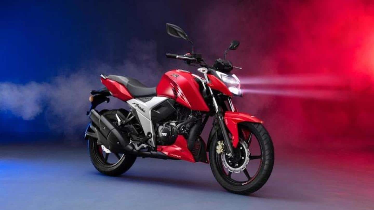 TVS Apache RTR 160 4V gets a price-hike in India