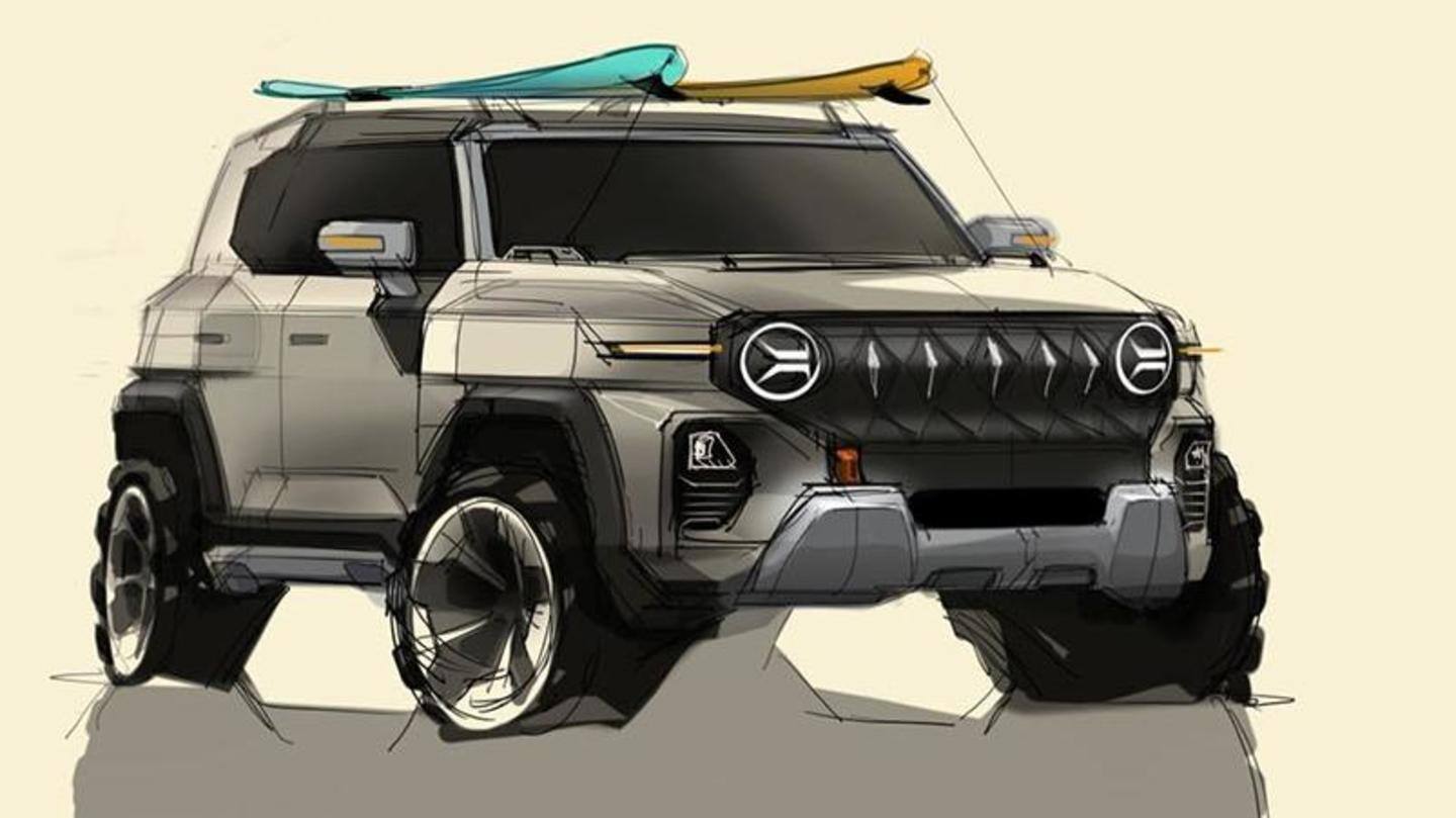 Next-generation SsangYong X200 SUV previewed in design sketches