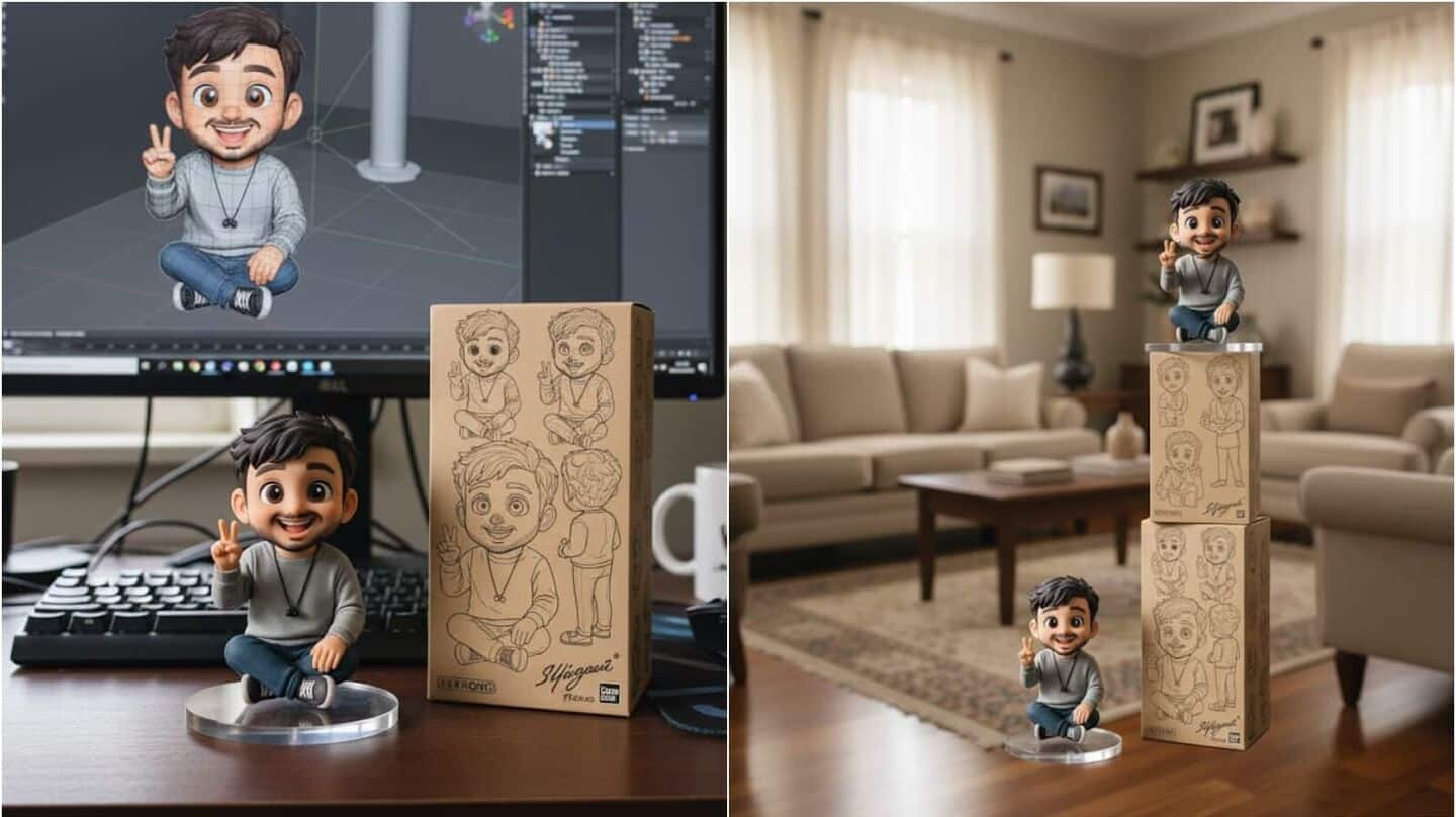 How to make your 3D figurine using Google's 'Nano Banana'