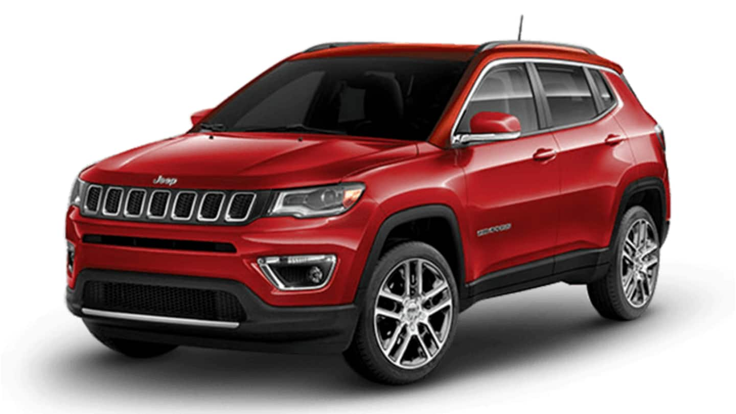 Benefits of up to Rs. 2 lakh on Jeep Compass