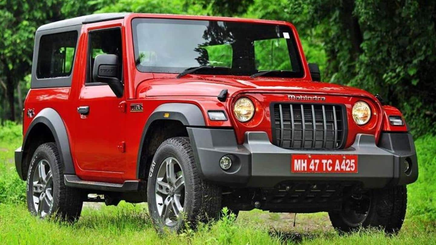 Mahindra quashes rumors of Thar AX variant going on sale