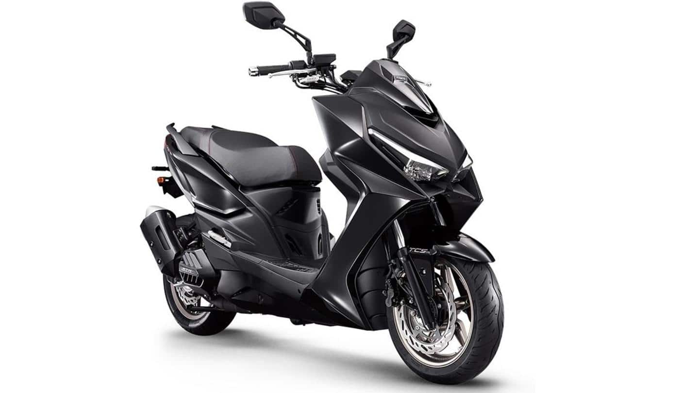 KYMCO KRV 180 maxi-style scooter goes official in China
