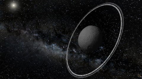 Rings of this tiny solar system body are changing