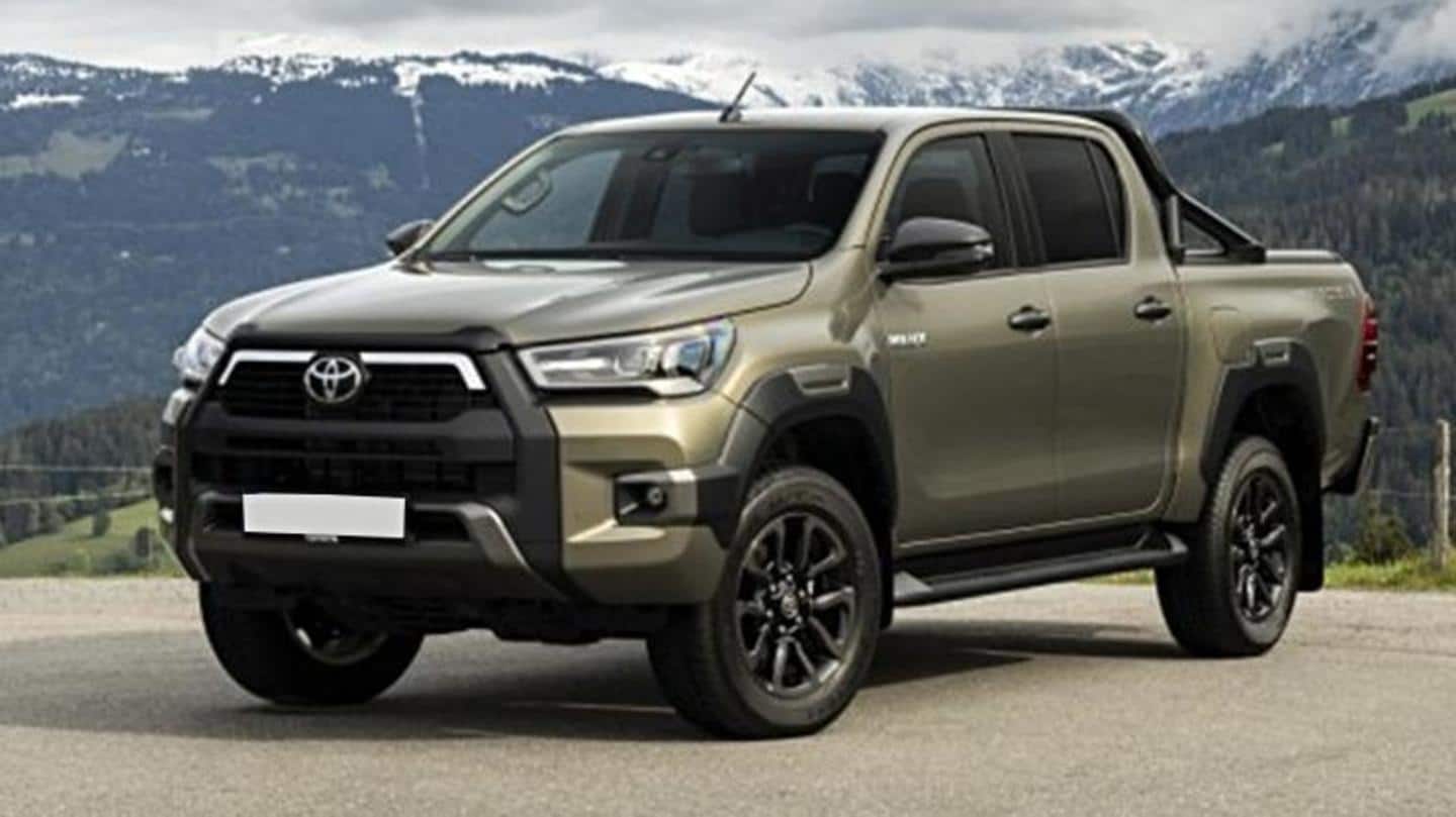 Toyota Hilux spied in India; to be launched in January