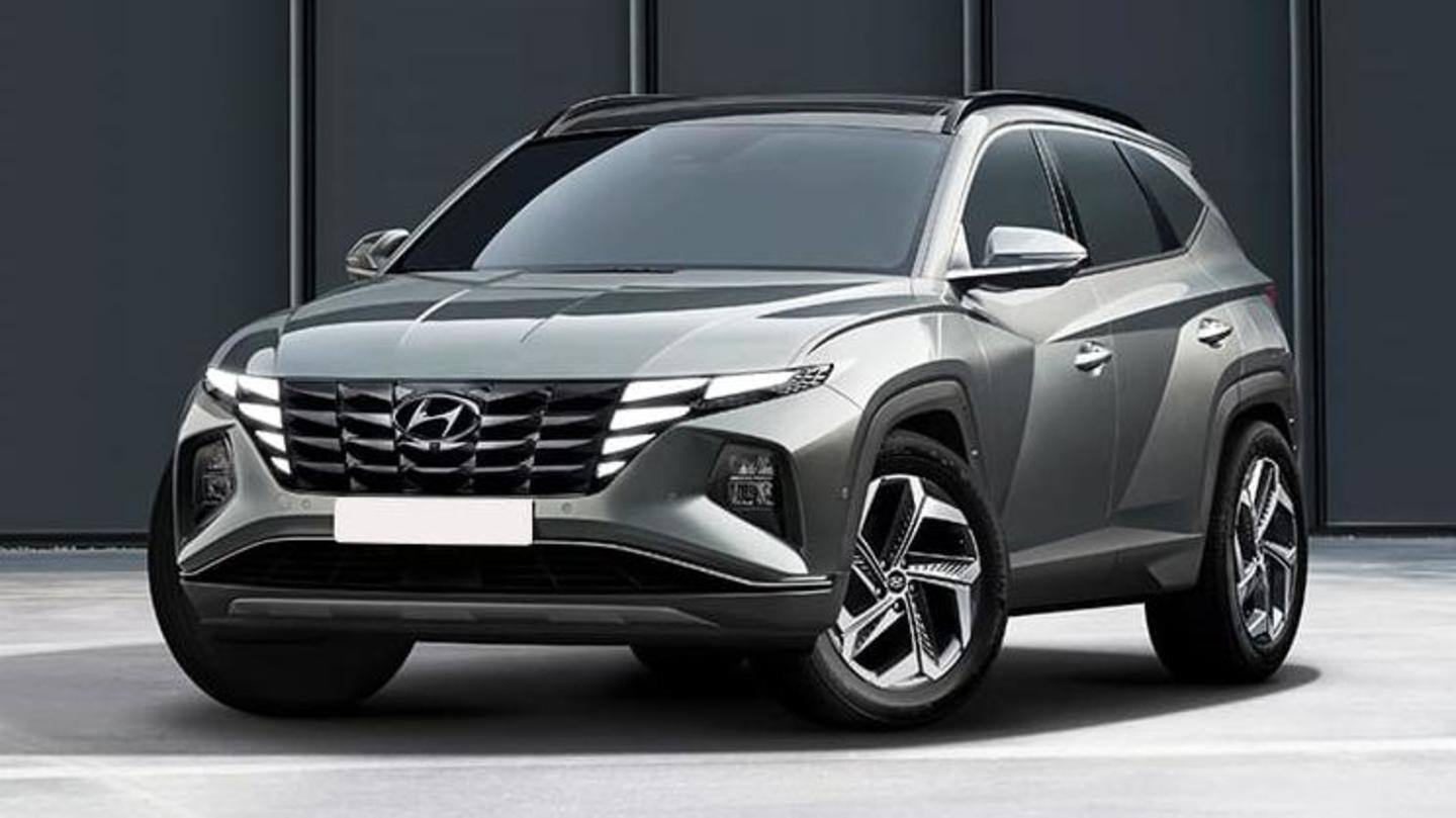 Fourth-generation Hyundai TUCSON SUV previewed in spy shots