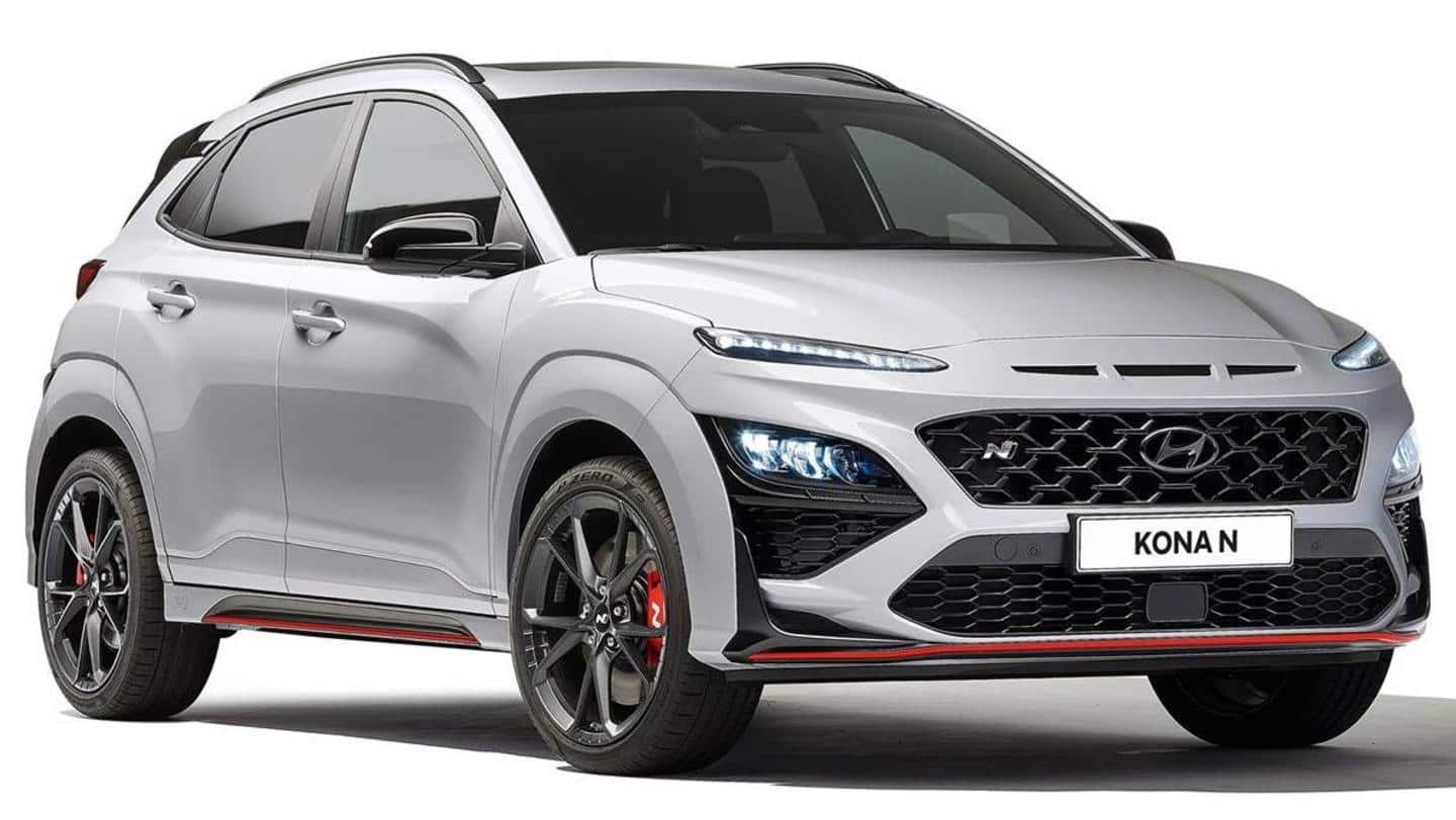 2021 Hyundai KONA N with a 280hp turbo-petrol engine revealed