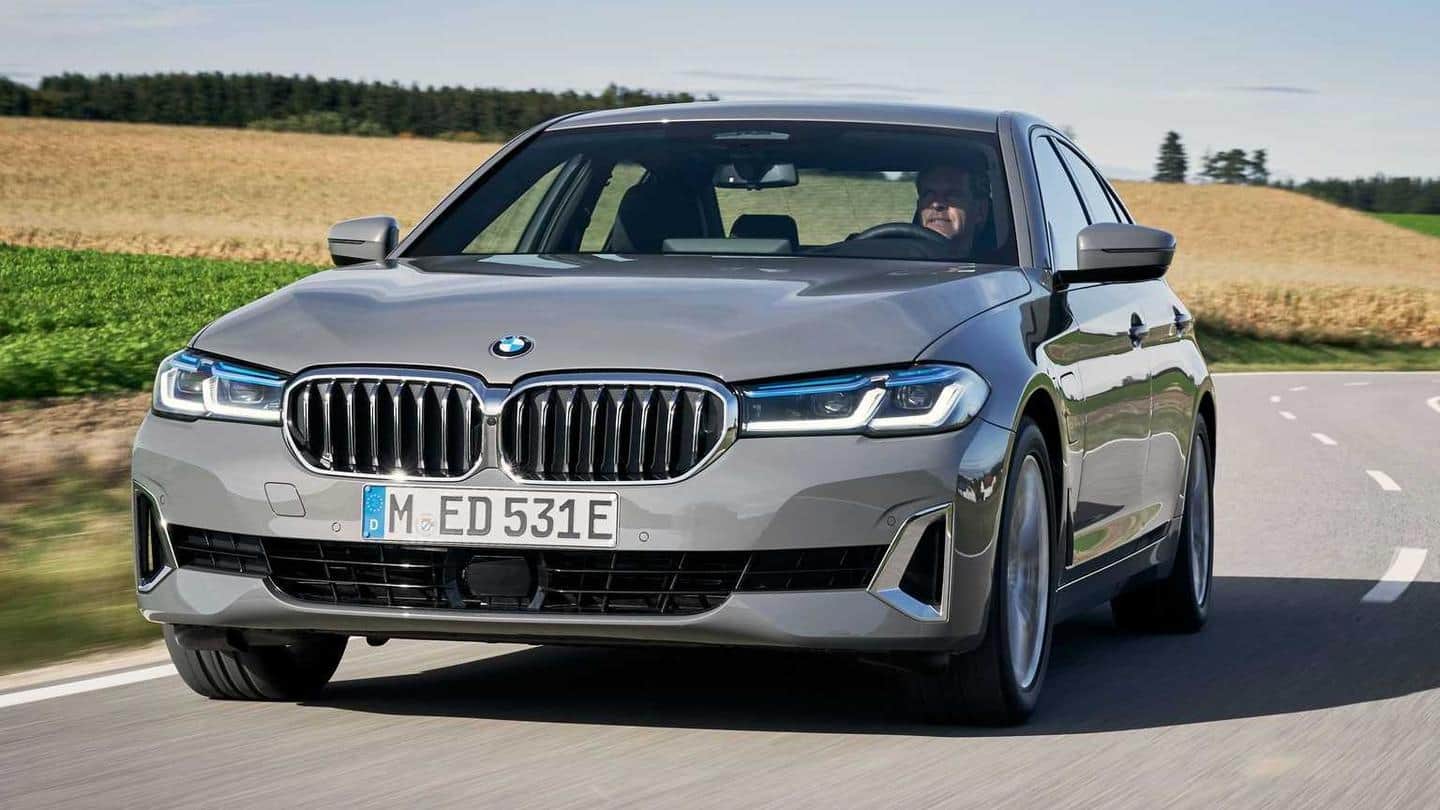 BMW unveils 320e and 520e hybrid electric vehicles in Europe
