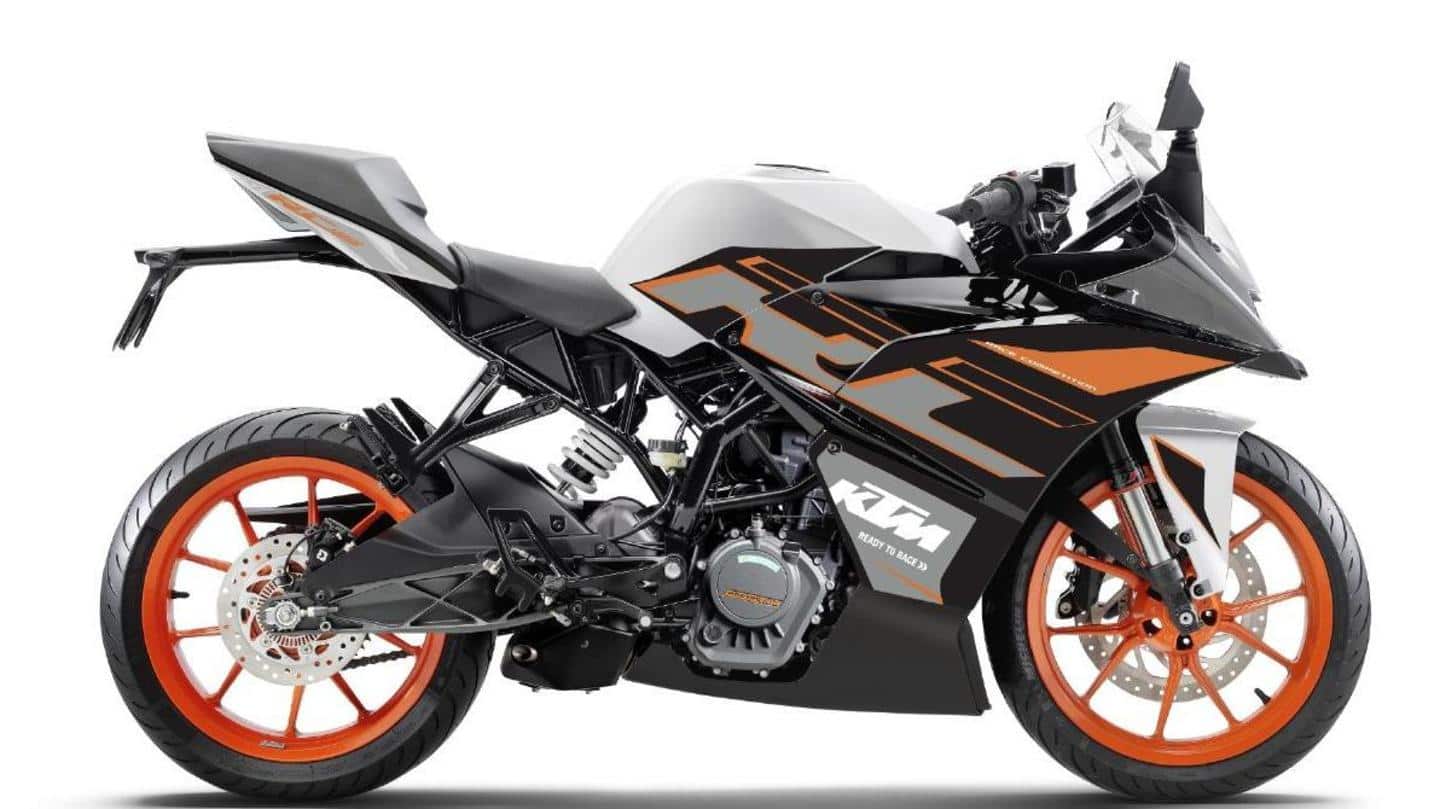 KTM RC 125 motorbike gets new color option in India