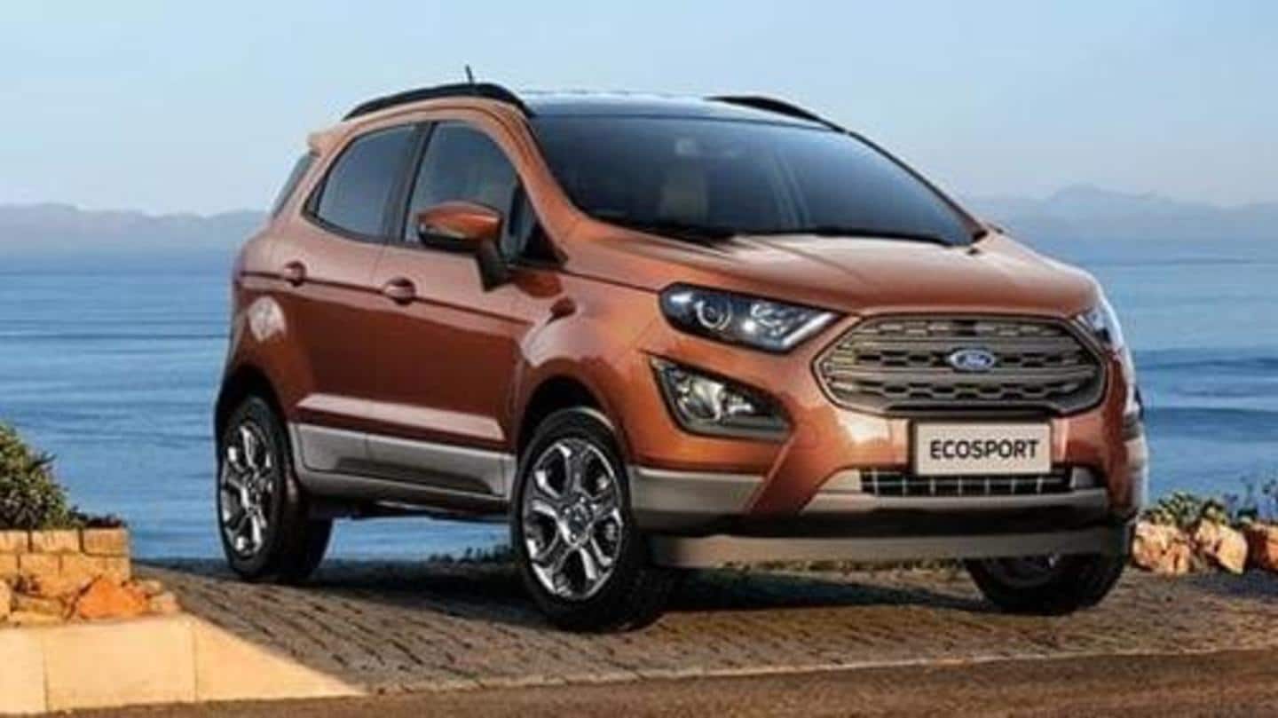Ford EcoSport: Price starts at Rs. 8.19 lakh Ford EcoSport: Price starts at Rs. 8.19 lakh