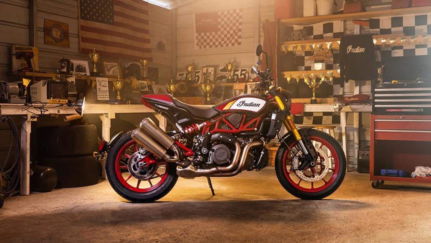 Indian FTR Championship Edition, with sporty looks, goes official