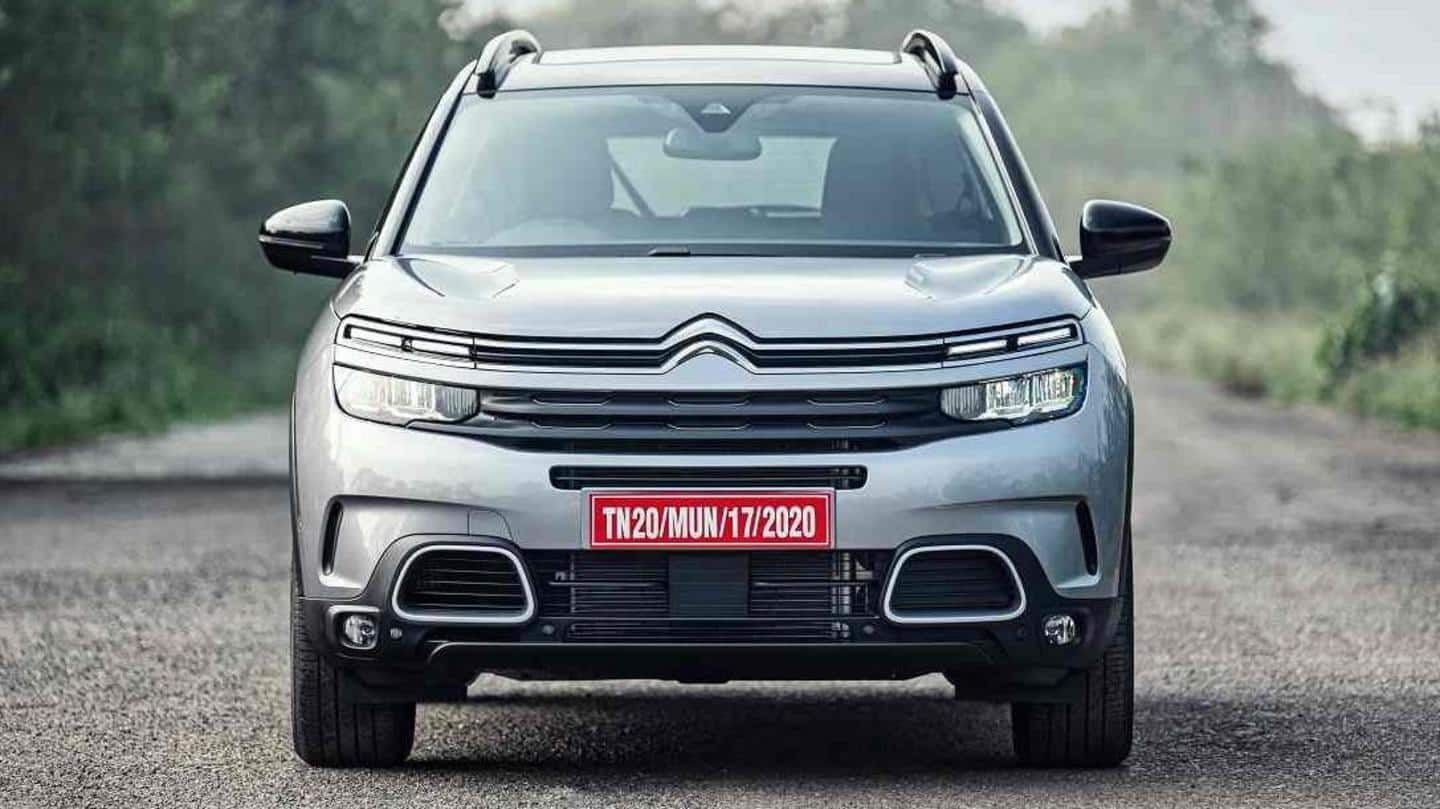 Citroen C5 Aircross becomes costlier by up to Rs. 1L