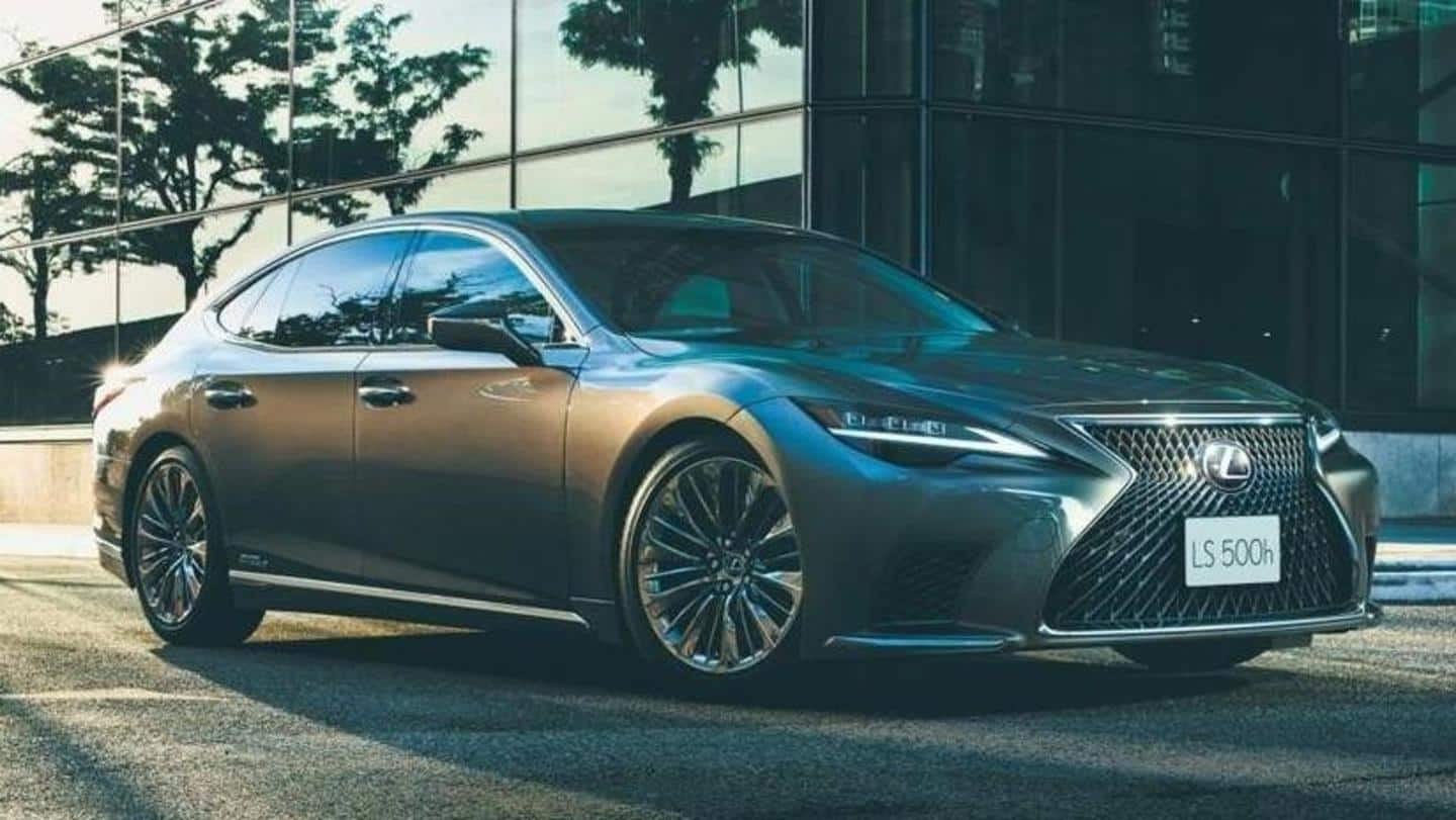 Lexus LS 500h Nishijin sedan launched at Rs. 2.22 crore