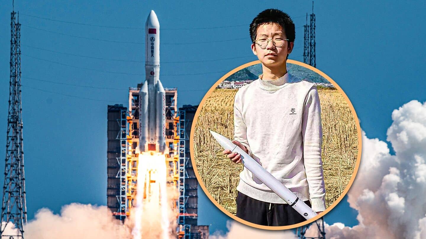 How this teen sent a homemade rocket soaring to 400m