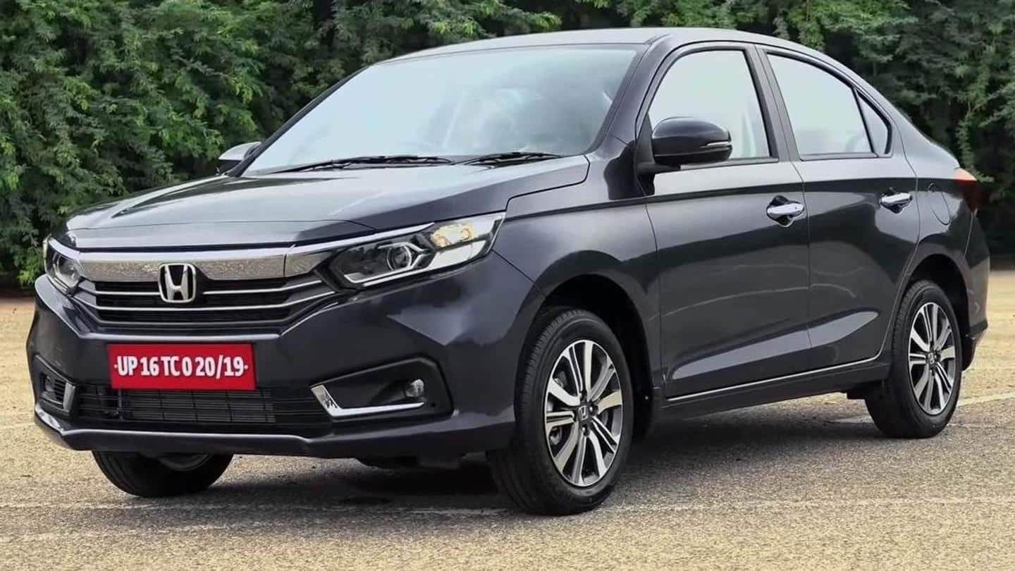 2021 Honda Amaze launched in India at Rs. 6.3 lakh