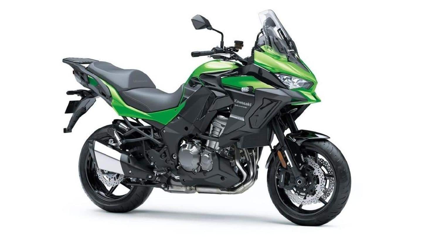 2021 Kawasaki Versys 1000 launched at Rs. 11.20 lakh