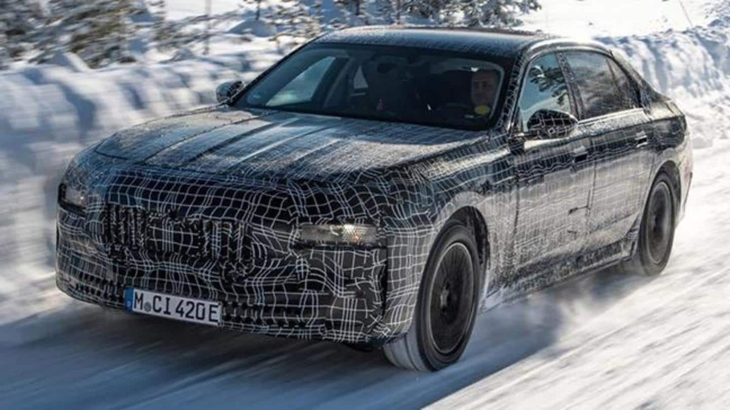 BMW working on i7 electric sedan; to debut next year