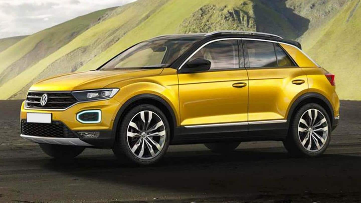 Volkswagen T-Roc (facelift) SUV previewed in spy shots: Details here