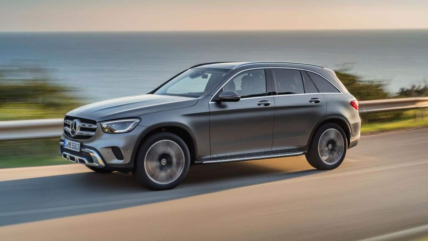 2022 Mercedes-Benz GLC previewed in spy images; design details revealed