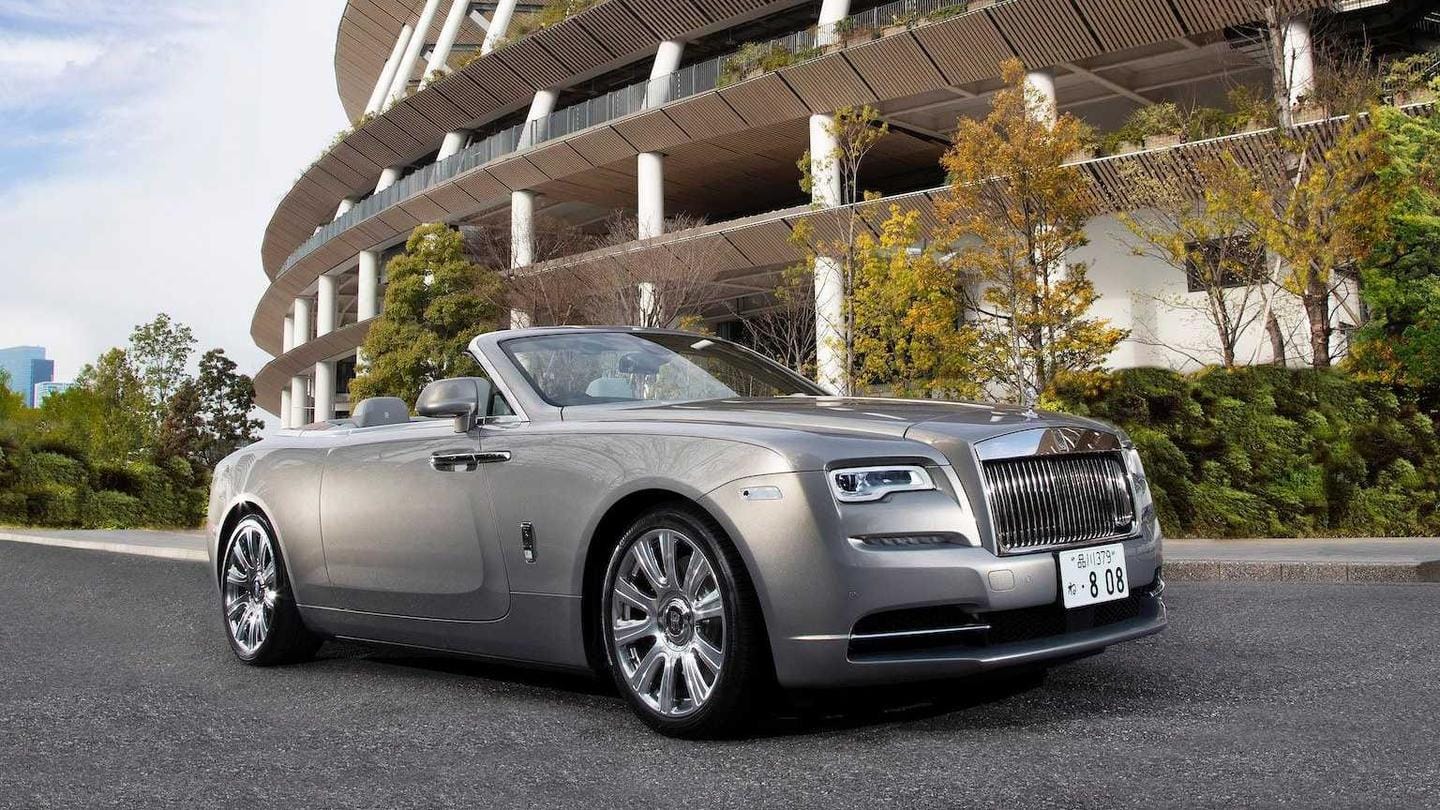 This bespoke Rolls-Royce Dawn brings automobiles and architecture together
