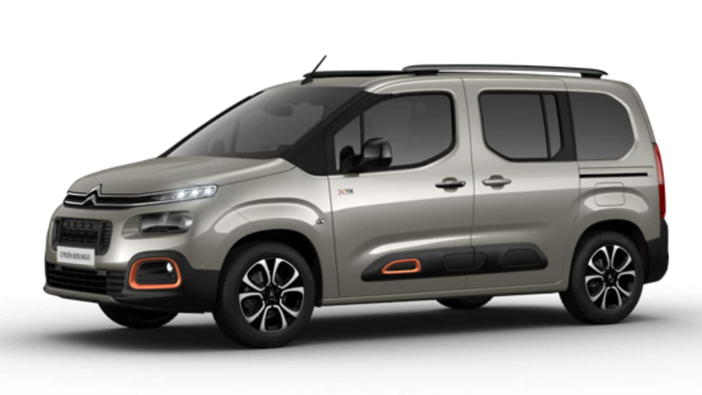 Citroen Berlingo MPV spotted testing in India: Details here