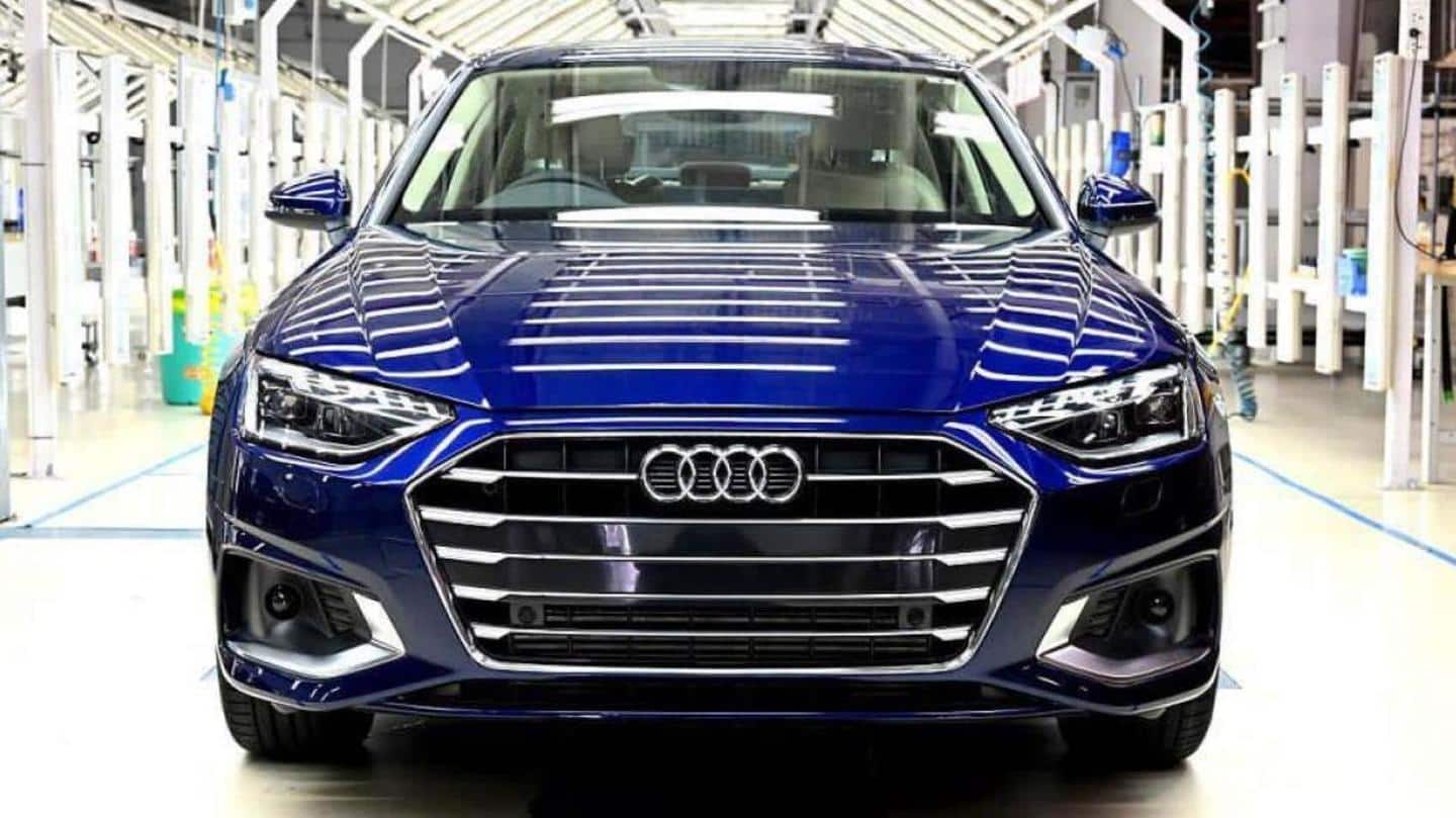 Ahead of launch, bookings of Audi A4 (facelift) sedan begin