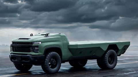General Motors just made an autonomous truck for the military