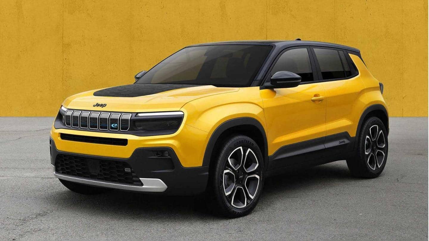 Jeep reveals its first-ever electric car; coming in 2023