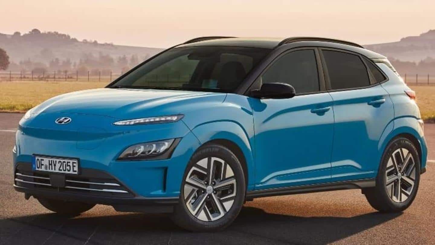 Hyundai Kona Electric (facelift), with refreshed design and ADAS, revealed